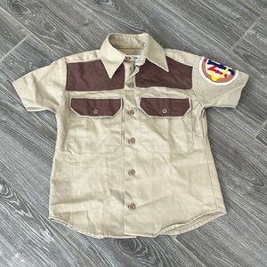 Boys Disney World magic kingdom Jungle Cruise skipper cast member top XS 4 6
